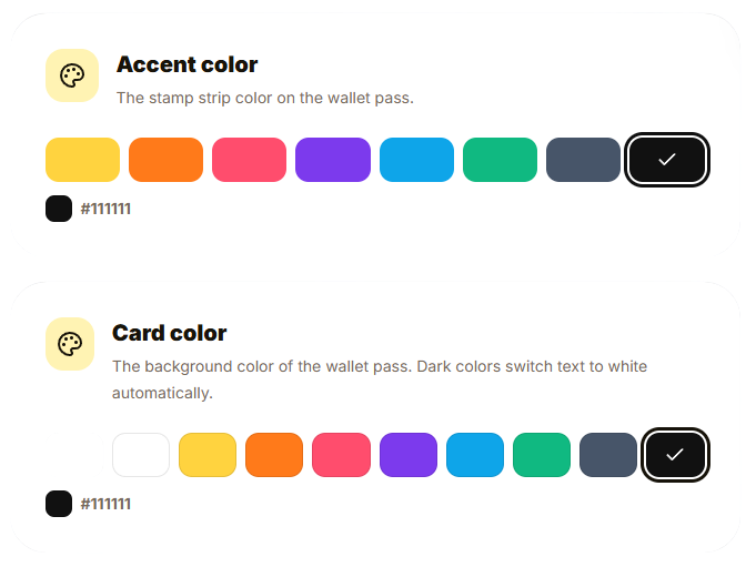 Step 3. colour picker